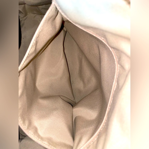 Vintage Coach Monogram Tote in Brown Beige w Shoulder Strap Lightweight & Roomy - Picture 10 of 16